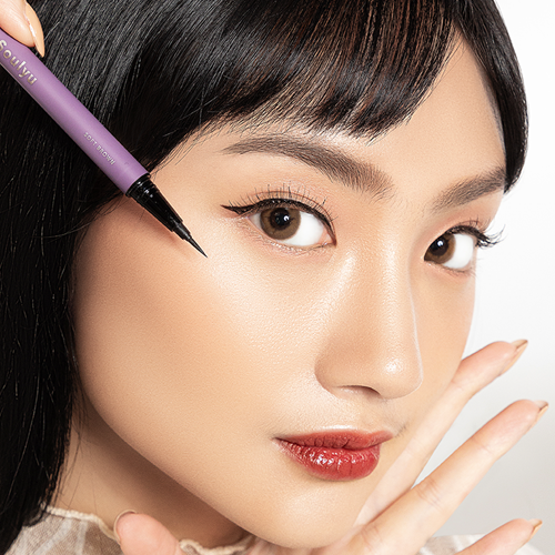 Cara Membuat Winged Eyeliner yang Tidak Luntur dengan Soulyu Precision Pro Matte Eyeliner