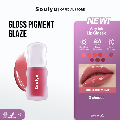 [NEW] SOULYU AIRY INK LIP GLASSIE