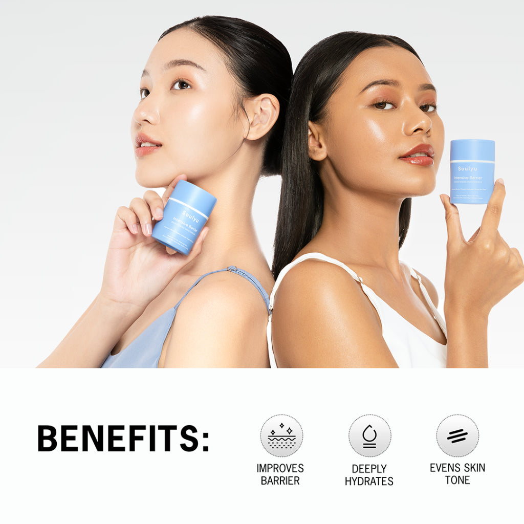 SOULYU Moist & Pure - Barrier Brightening Moisturizer + Purifying Cleanser