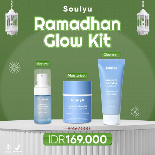 SOULYU Ramadhan Glow KIt - Serum, Moisturizer & Cleanser