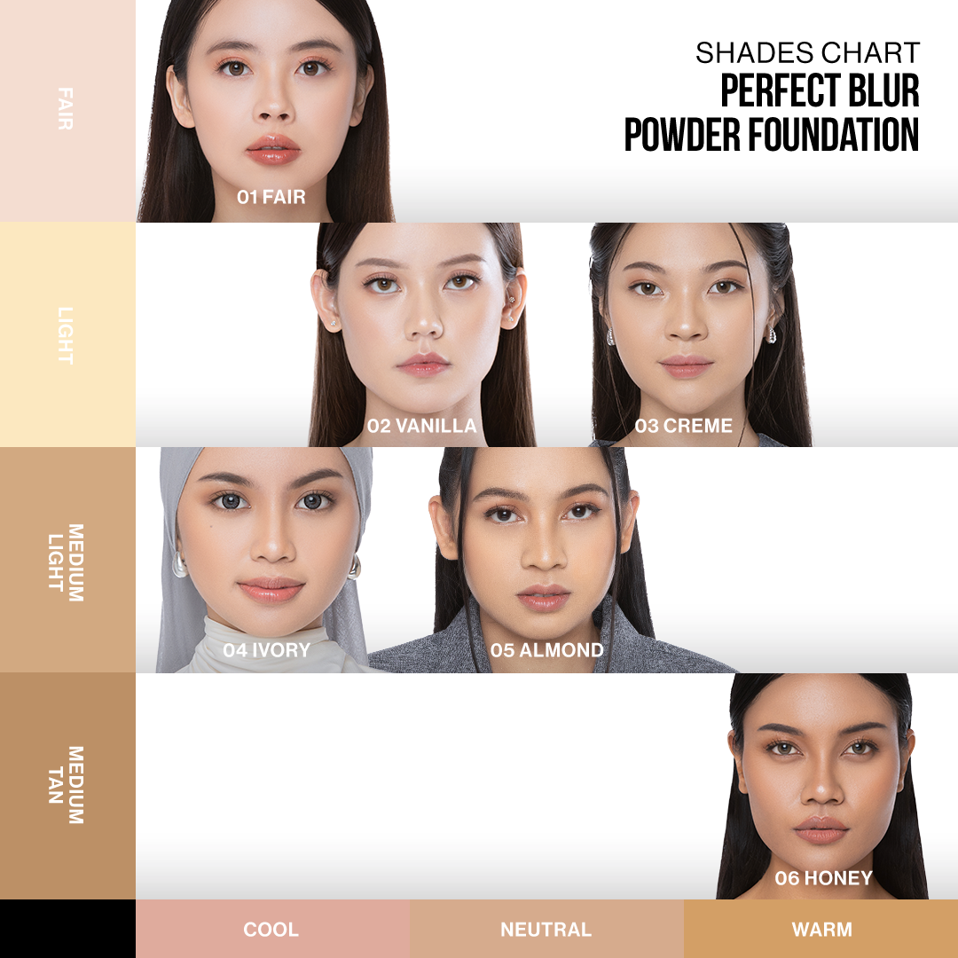 Perfect Blur Powder Foundation 9 gr - Skin Blurring Effect